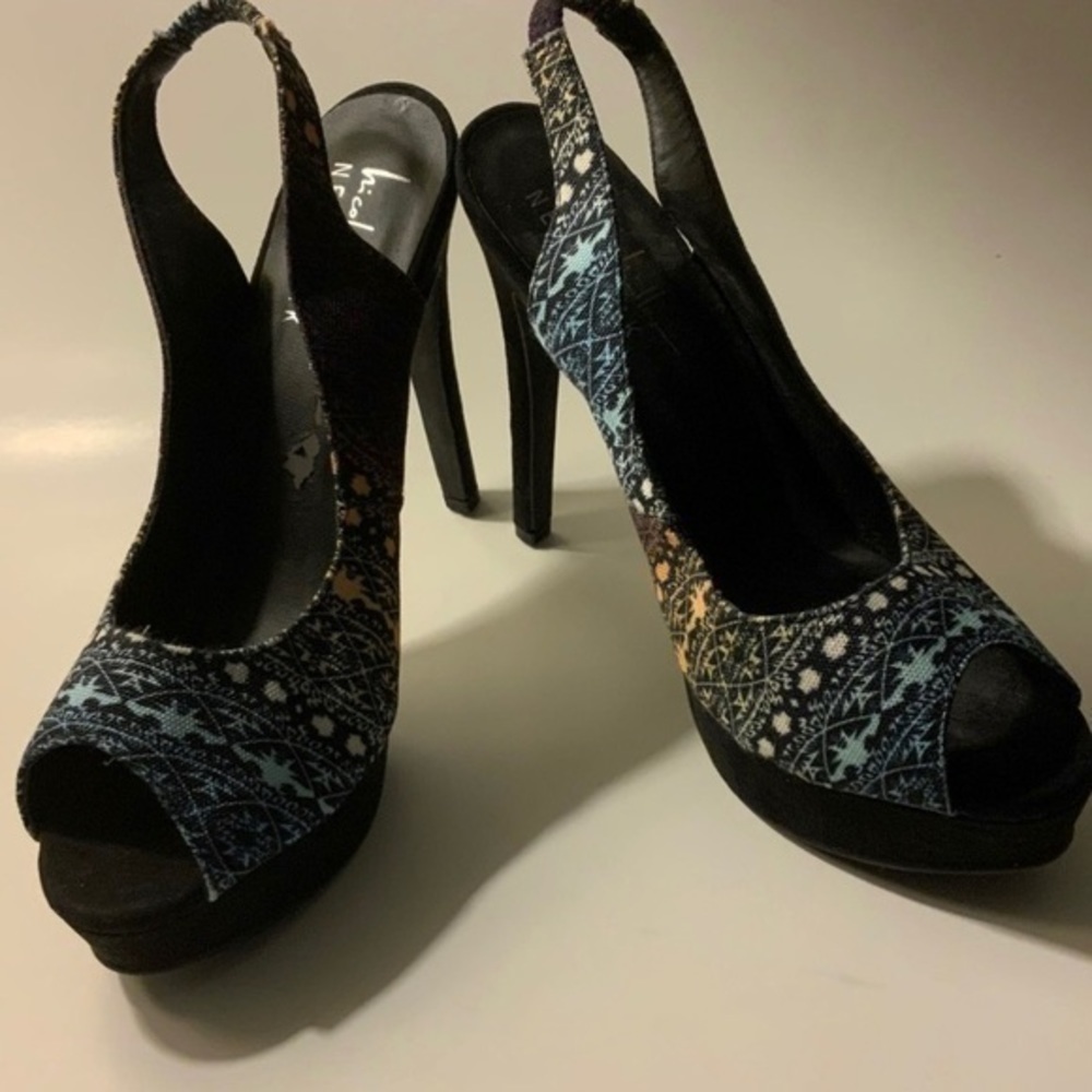 Nicole Miller slingback Heels - Picture 2 of 5